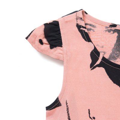 画像2: ALOHABLOSSOM   “VENUS” KIDS ONE PIECE　/ SALMON PINK