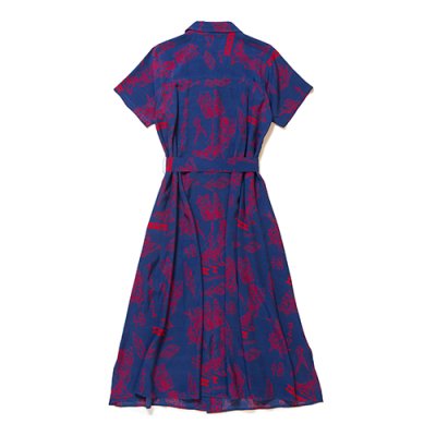 画像3: ALOHABLOSSOM   “LUCKY" DRESS NAVY