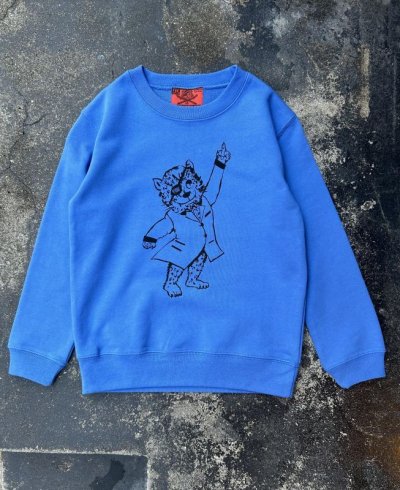 画像2: FVK   "KEFCAT" kids CREW NECK #1