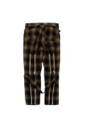 PHINGERIN   BONTAGE PANTS WOOL OMBRE YELLOW PLAID