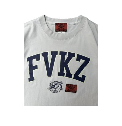 画像1: FVK   "FVKZ" TEE  FROST BLUE