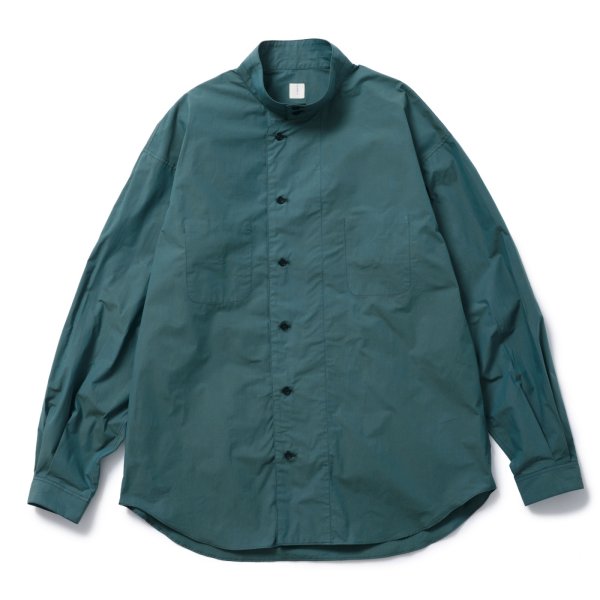 画像1: ETHOS   BIASED SHIRTS FOREST GREEN (1)