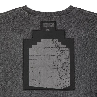 画像2: CE  OVERDYE PRE COG CREW NECK CHARCOAL