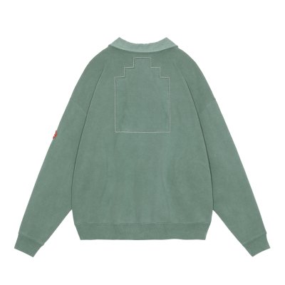 画像1: CE  OVERDYE COLLARED HALF ZIP