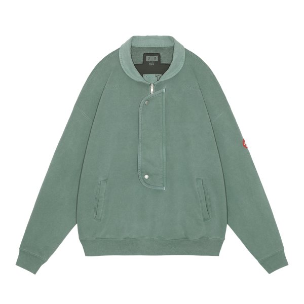 画像1: CE  OVERDYE COLLARED HALF ZIP (1)