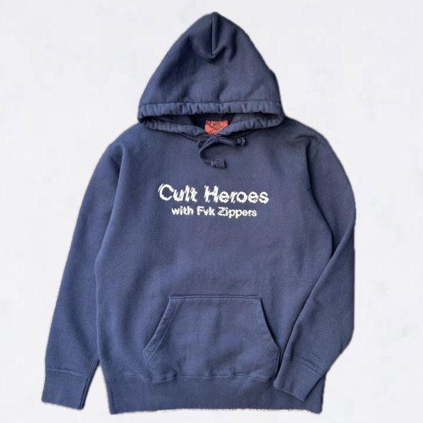 画像1: FVK  Cult Heroes Grow In The Dark emb Navy (1)