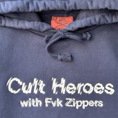 画像2: FVK  Cult Heroes Grow In The Dark emb Navy