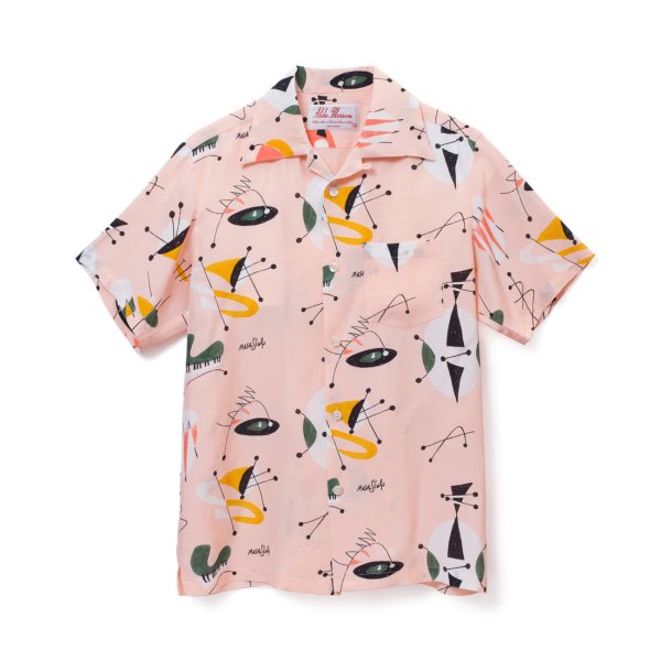 画像1: ALOHABLOSSOM  ATOMIC SHORT SLEEVE PINK (1)