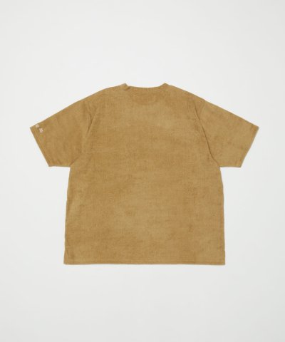 画像1: BAL  THING FABRICS TOWEL CREW NECK TEE KHAKI