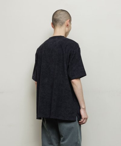 画像3: BAL  THING FABRICS TOWEL CREW NECK TEE BLACK