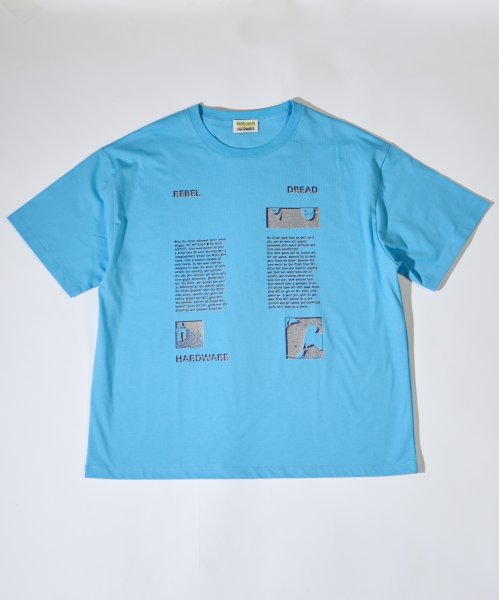 画像1: REBEL DREAD HARDWARE  SLITS EPISODE S/S TEE BLUE (1)