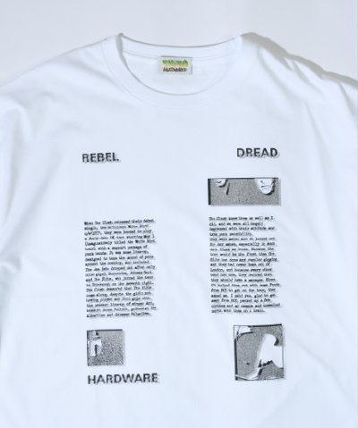 画像1: REBEL DREAD HARDWARE  SLITS EPISODE S/S TEE WHITE
