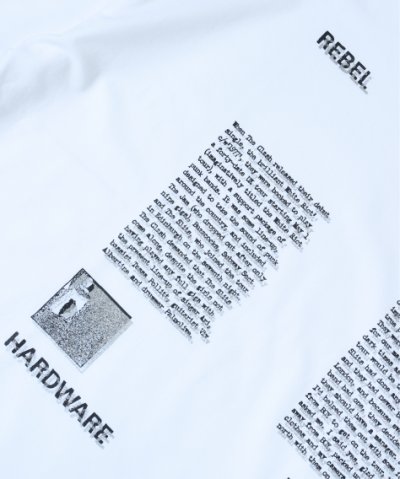 画像3: REBEL DREAD HARDWARE  SLITS EPISODE S/S TEE WHITE