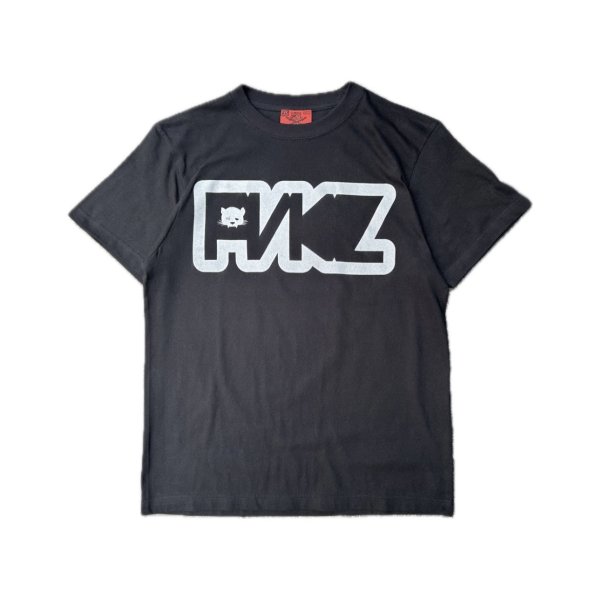 画像1: FVK  FVKZ Reflector Tshirt BLACK (1)