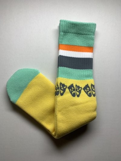 画像1: BLOHM  TWO FACE TUBE YELLOW/MINT