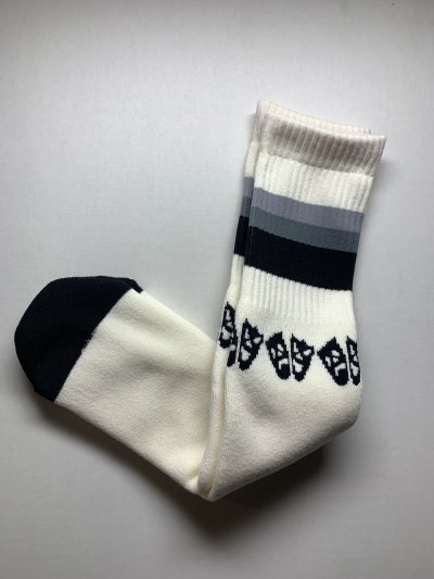 画像1: BLOHM  TWO FACE TUBE WHITE/BLACK
