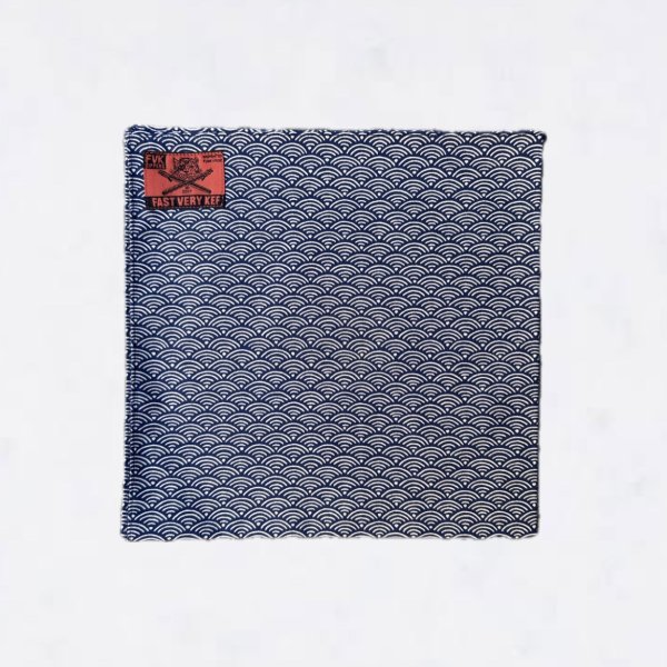 画像1: FVK   SEIGAIHA BANDANA light blue (1)