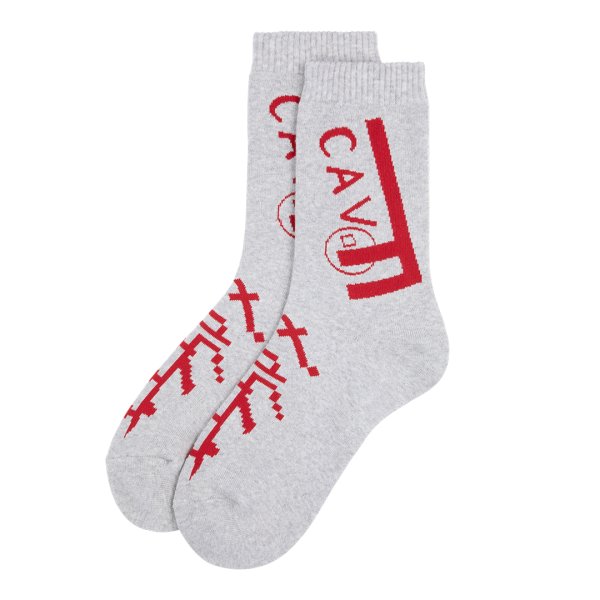 画像1: CE  CAVF eppppt SOCKS GREY (1)