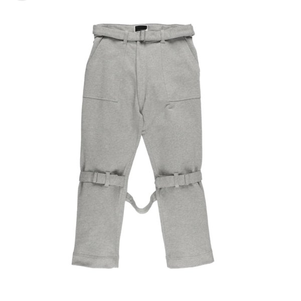 画像1: PHINGERIN  BONDAGE SWEATPANTS HEATHER GREY (1)