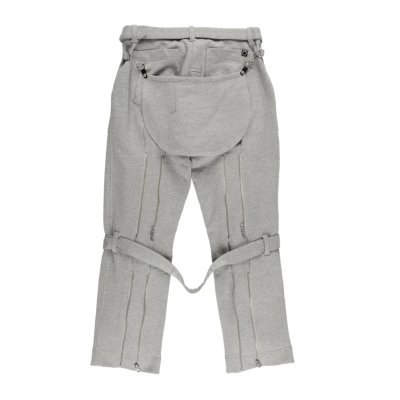 画像2: PHINGERIN  BONDAGE SWEATPANTS HEATHER GREY