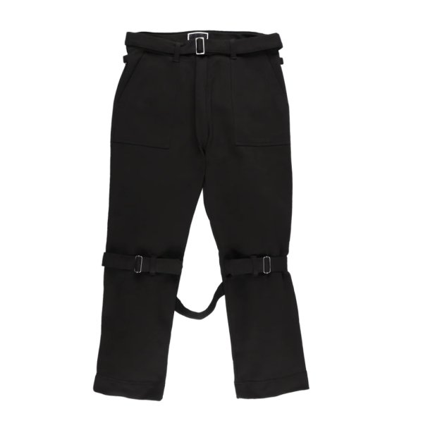画像1: PHINGERIN  BONDAGE SWEATPANTS BLACK (1)