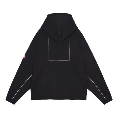 画像1: CE  SOLID LOOSE HOODY BLACK