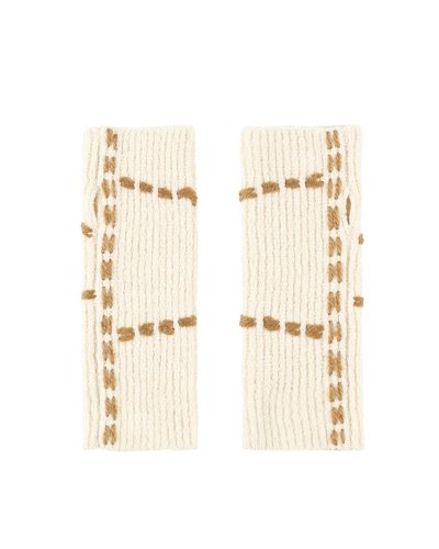 画像1: PHINGERIN  PG1 ARM WARMER BEIGE