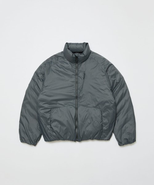 画像1: BAL  TAION STAND COLLAR DOWN JACKET Asphalt (1)