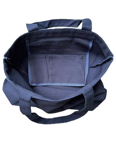 画像1: FVK  CANNABIS TOTE BAG Navy