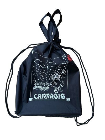 画像2: FVK  CANNABIS KNAPSACK Black