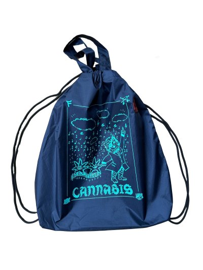画像2: FVK  CANNABIS KNAPSACK Navy