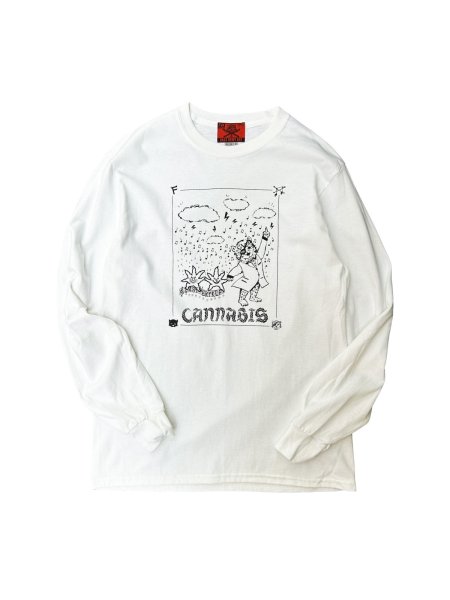 画像1: FVK  CANNABIS LS White (1)