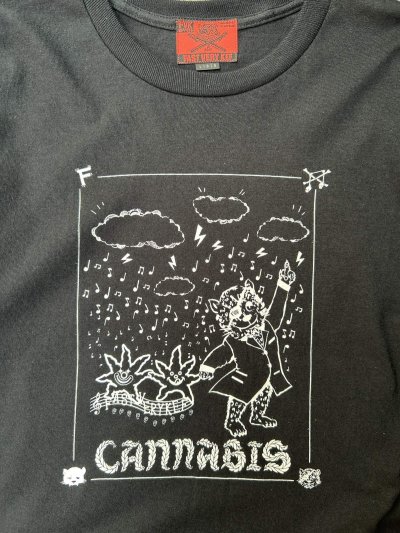 画像1: FVK  CANNABIS LS Black