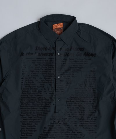 画像1: REBEL DREAD HARDWARE  RESPECTABLE THING Shirts Chacoal