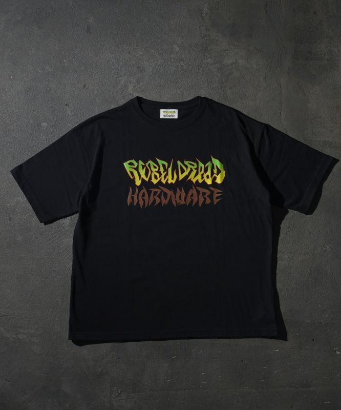 画像1: REBEL DREAD HARDWARE LOGO Tee BLACK