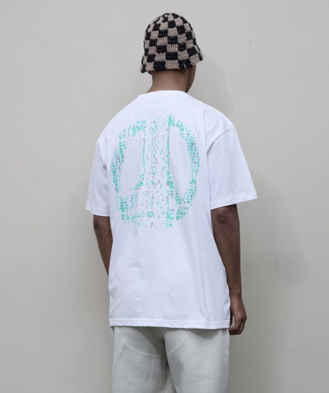 画像1: BAL   repetitive beats TEE WHITE