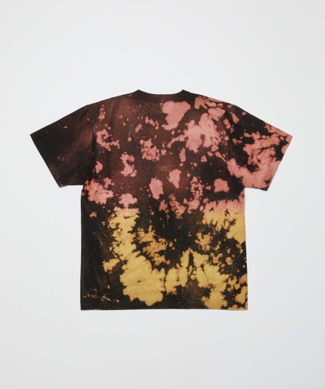 画像:  BAL   LOGO TIE DYE TEE by YUKIDYE BLACK