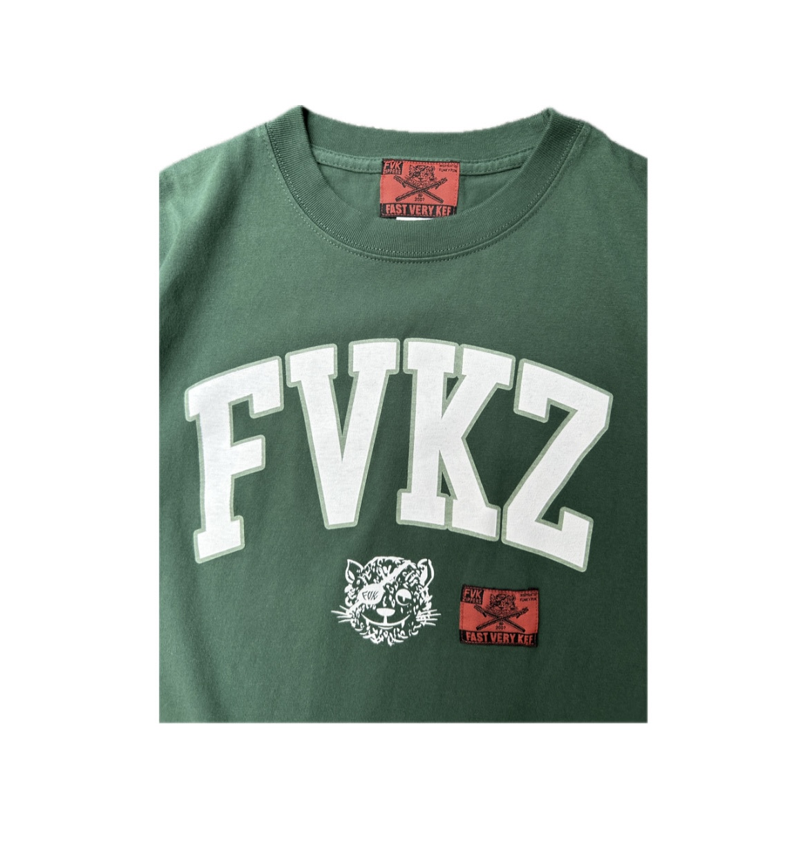 画像: FVK   "FVKZ" TEE  IVY GREEN