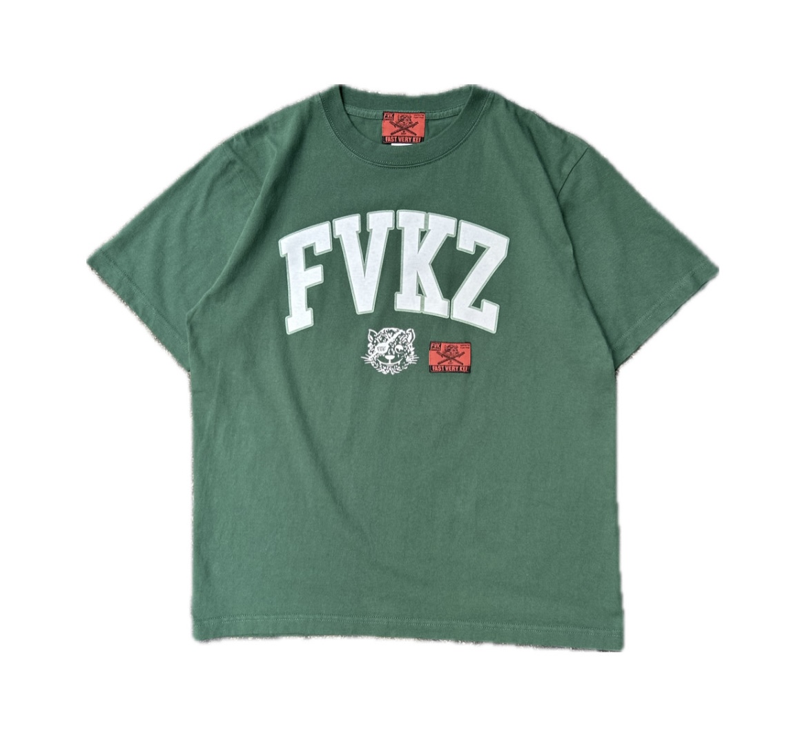 画像1: FVK   "FVKZ" TEE  IVY GREEN